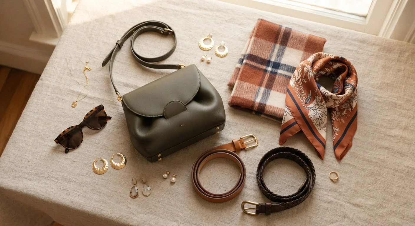 Accessories as the Punctuation of an Outfit