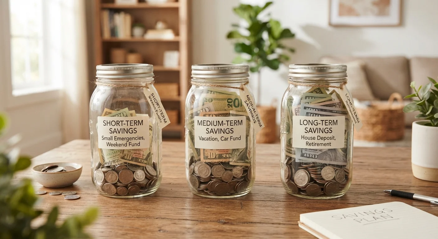 Building a Three-Tier Savings Structure