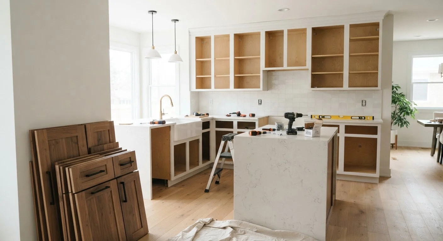 Cabinet Refacing vs. Cabinet Replacement: How to Weigh the Options