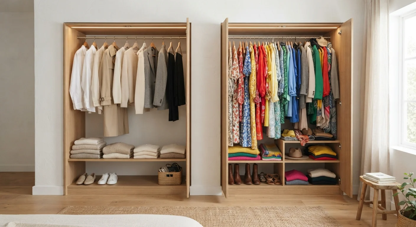 Capsule Wardrobe vs. Full Wardrobe: Which Approach Suits Your Lifestyle?