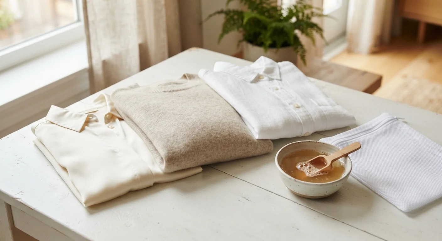 Caring for Delicate Fabrics Like Silk, Wool, and Linen at Home