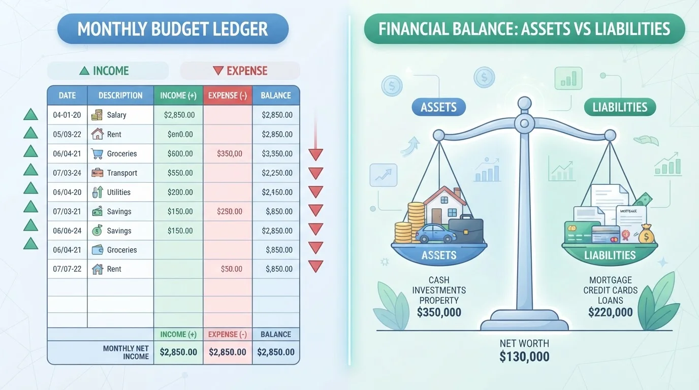 Cash Flow vs. Net Worth: Two Numbers Every Budgeter Should Track