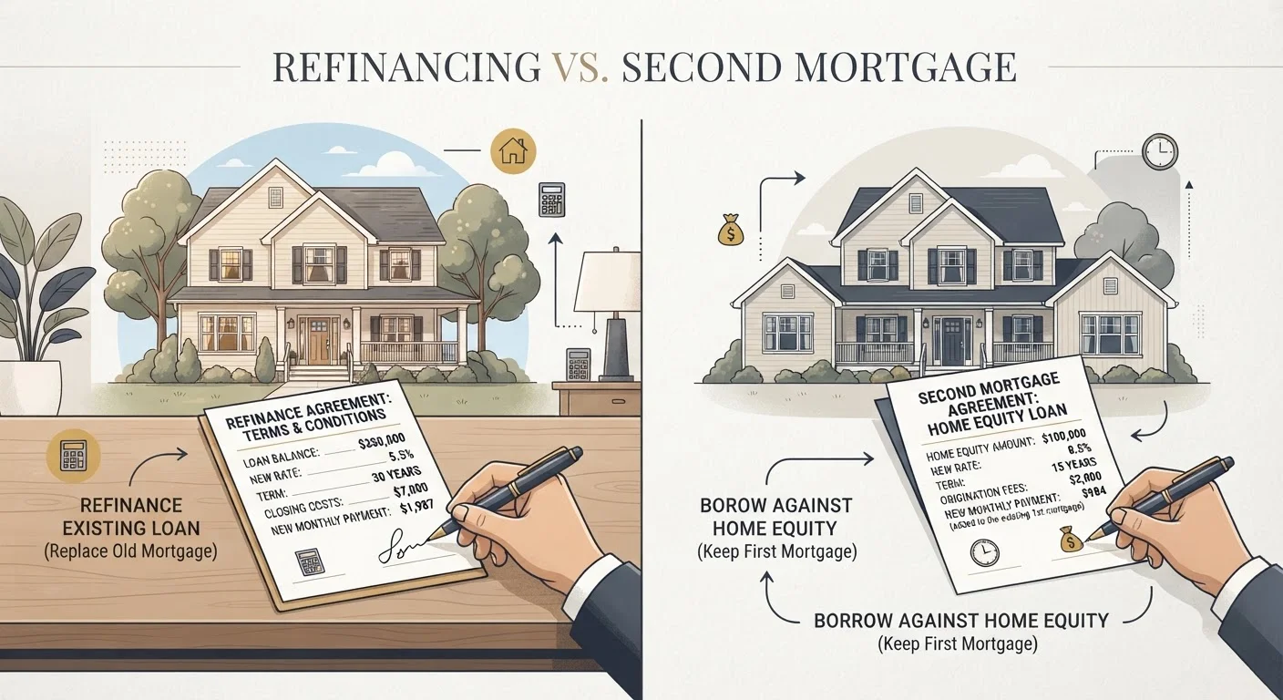 Cash-Out Refinance vs. Home Equity Loan: Tapping Equity Two Ways