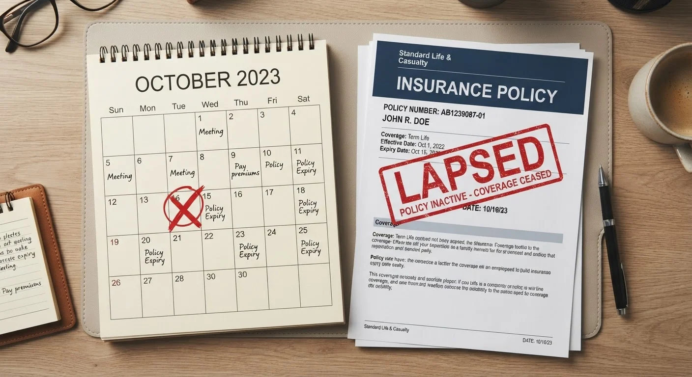 Coverage Lapses: What Happens to Your Protection When a Policy Goes Inactive