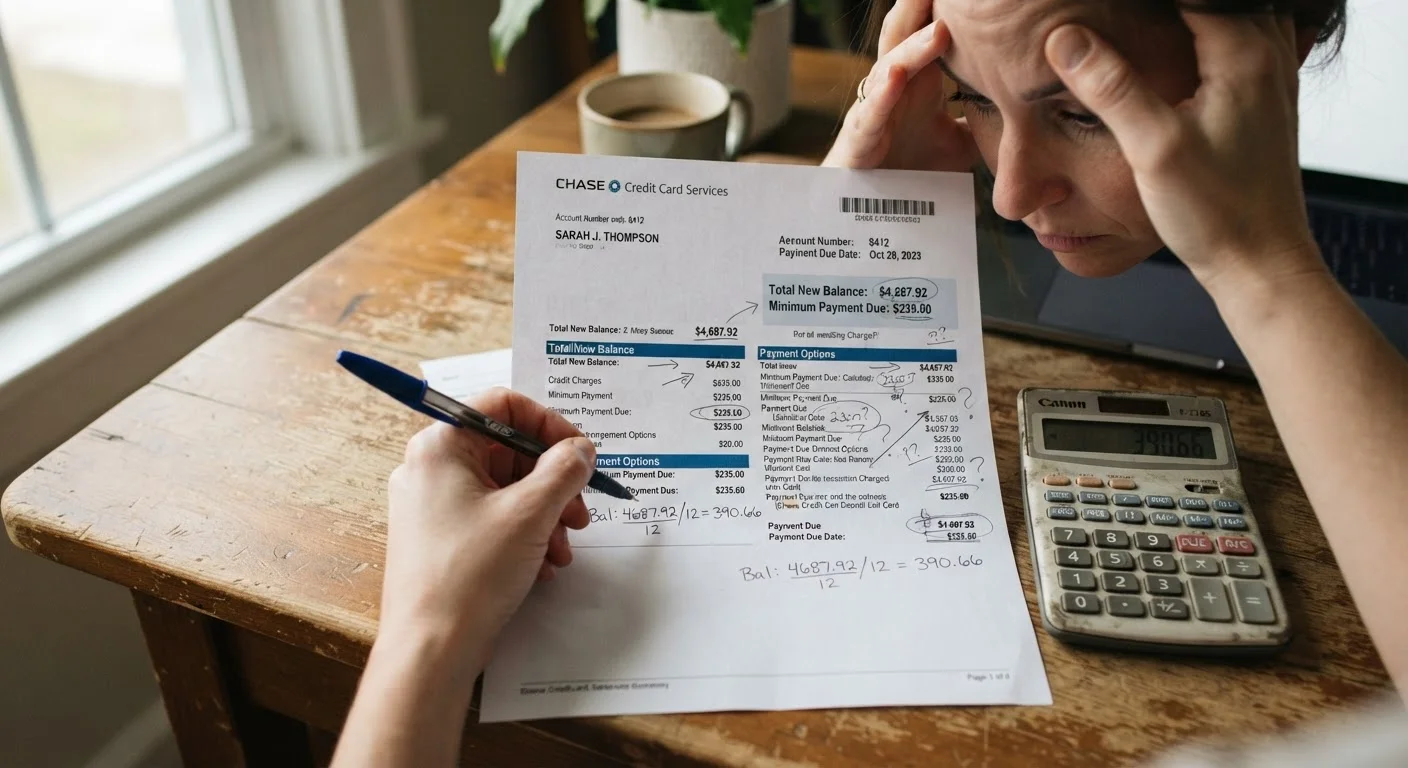 Credit Card Debt: How Minimum Payments Trap Borrowers