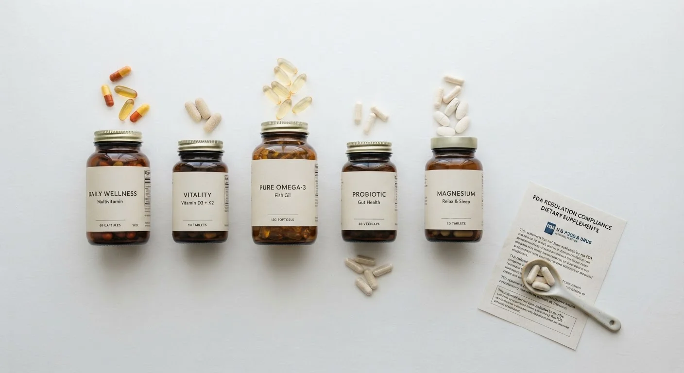 Dietary Supplements: What They Are, What They Aren't, and Regulatory Basics