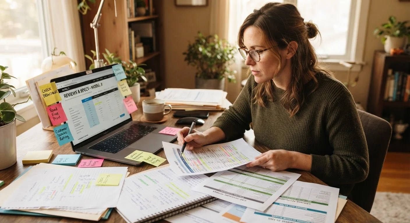 Evaluating Information Sources Before Making a Purchase Decision
