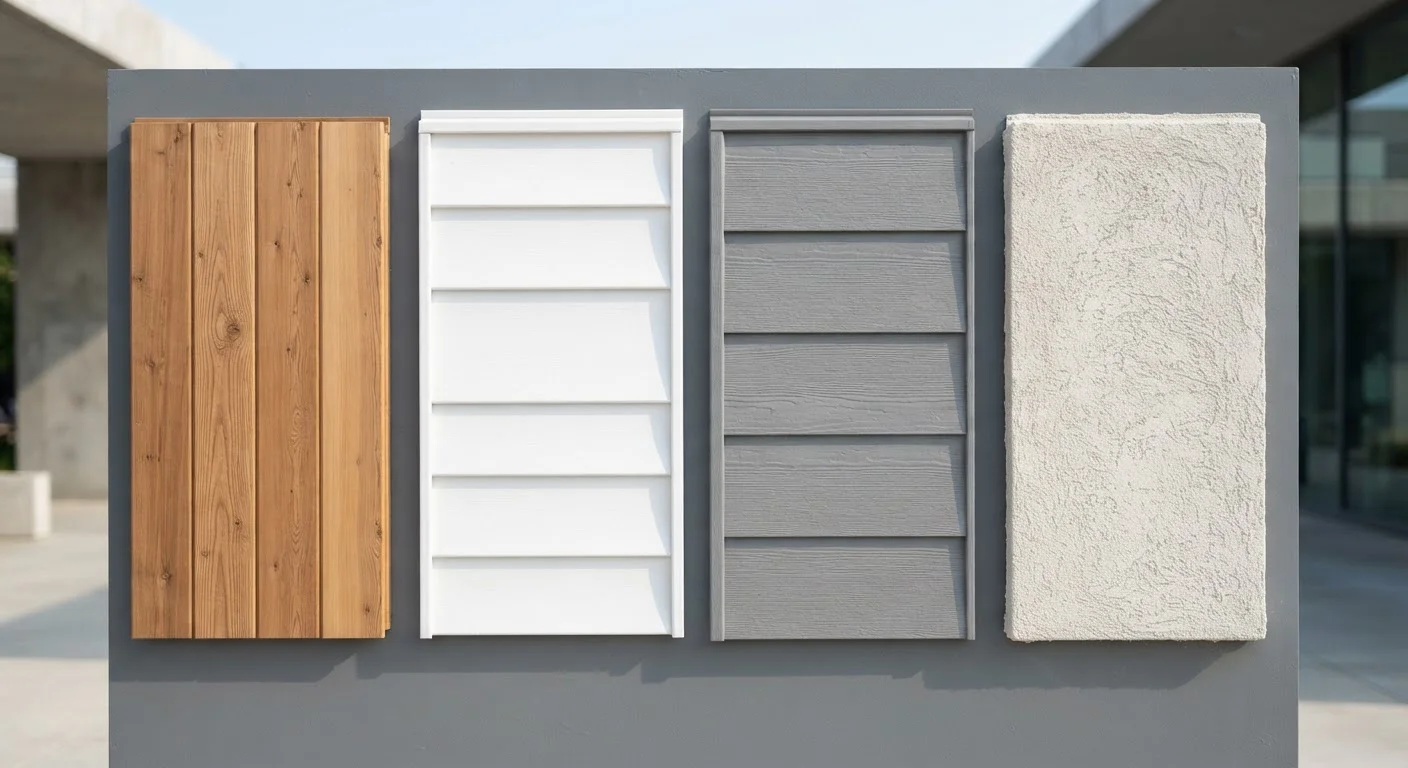 Exterior Siding Options: Wood, Vinyl, Fiber Cement, and Stucco Compared