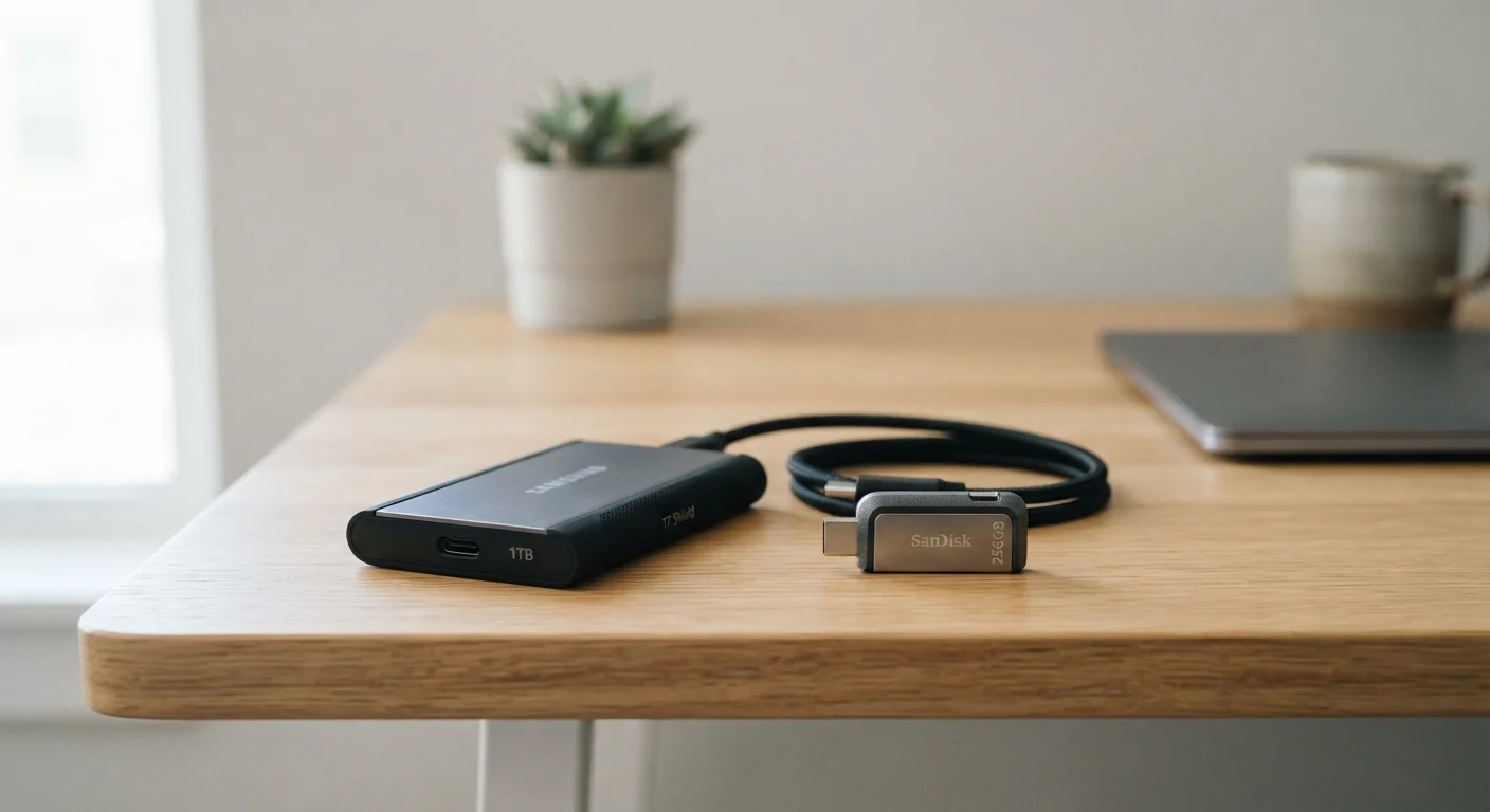 External Hard Drive vs. USB Flash Drive: Clearing Up the Confusion