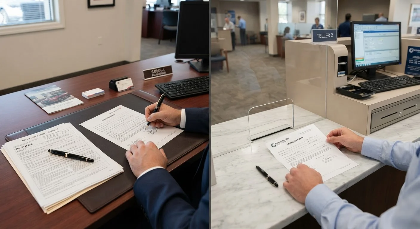 Financing Through a Dealer vs. Your Own Bank or Credit Union
