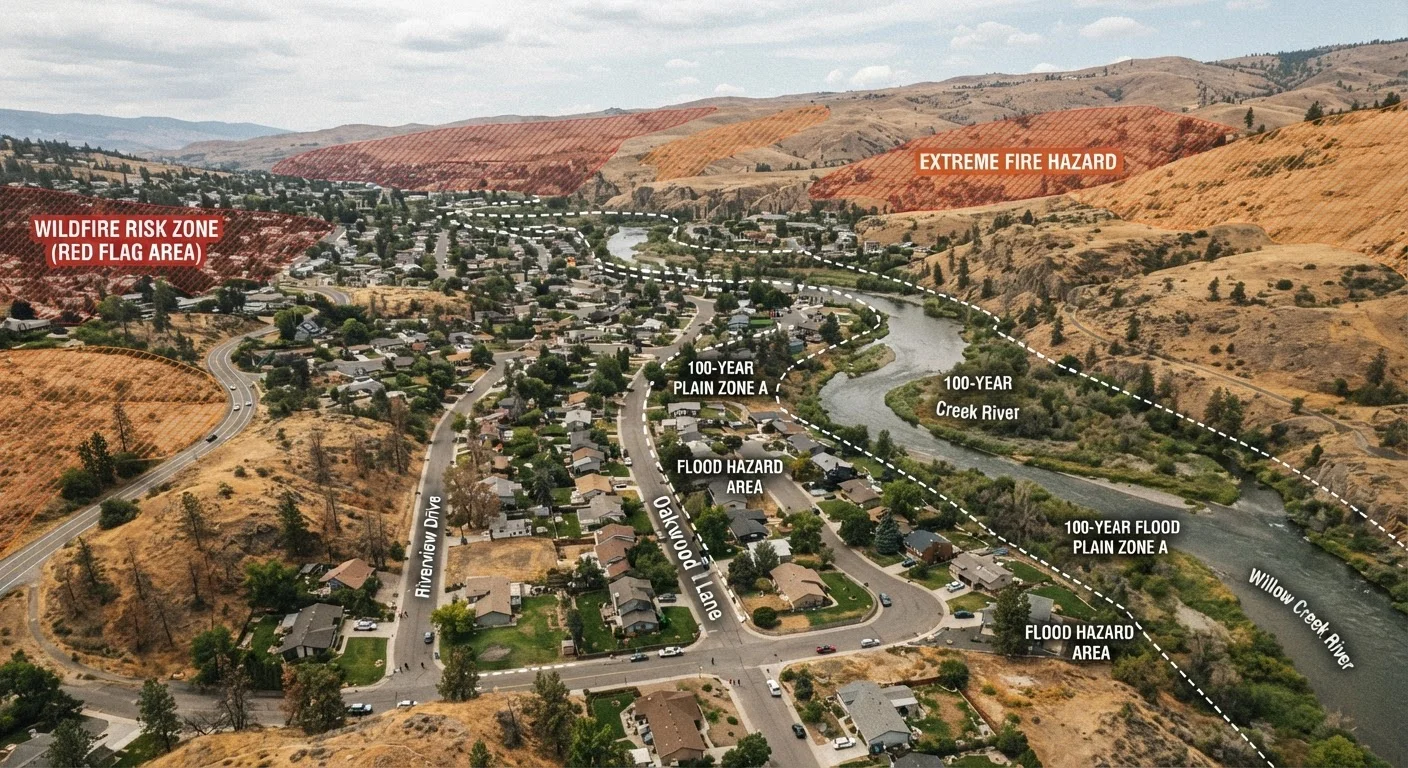 Flood Zones, Fire Risk, and Other Environmental Hazards to Check Before Moving