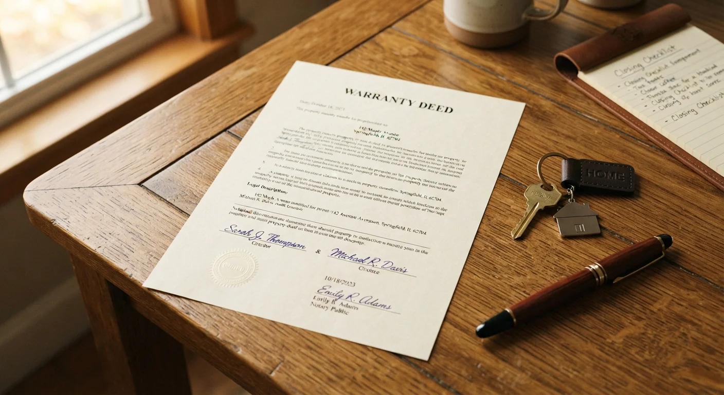 How Property Deeds Work and Why the Type You Receive Matters