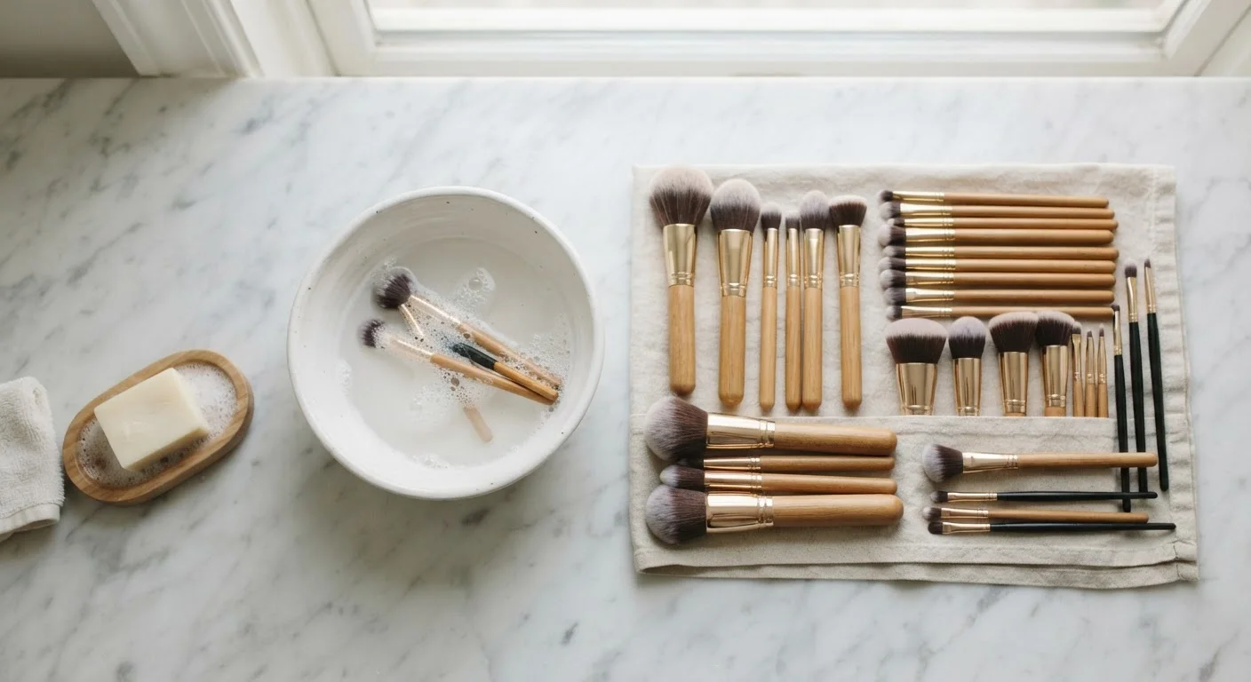 How to Clean Makeup Brushes Without Damaging Them