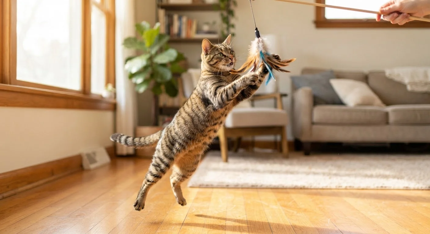 Indoor Cats and Physical Activity: Keeping a House Cat Engaged