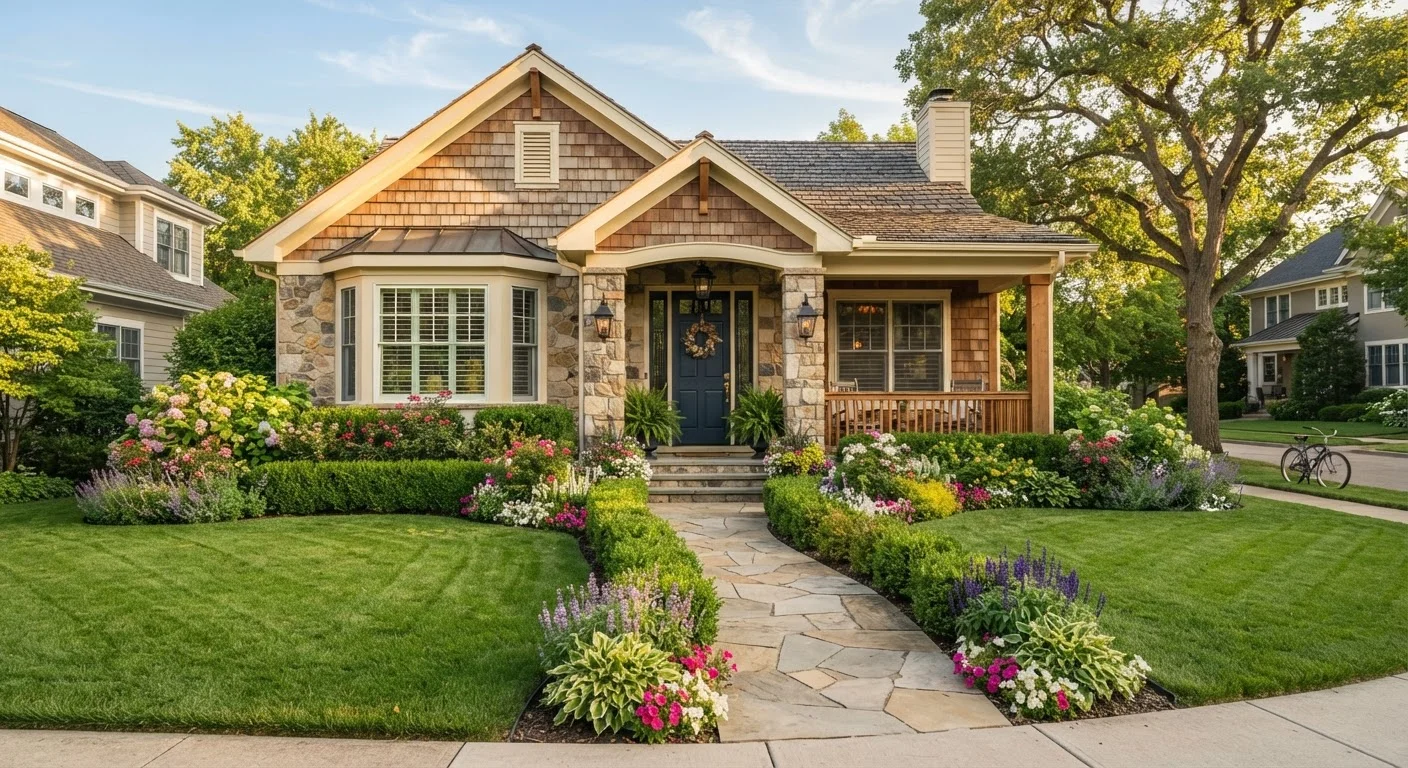 Landscaping and Curb Appeal: What Actually Affects a Home's First Impression