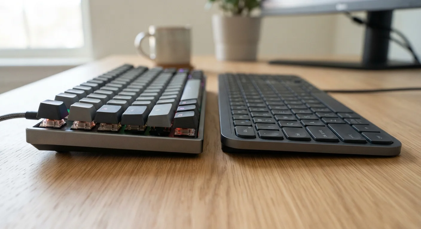Mechanical vs. Membrane Keyboards: What the Difference Feels Like in Practice