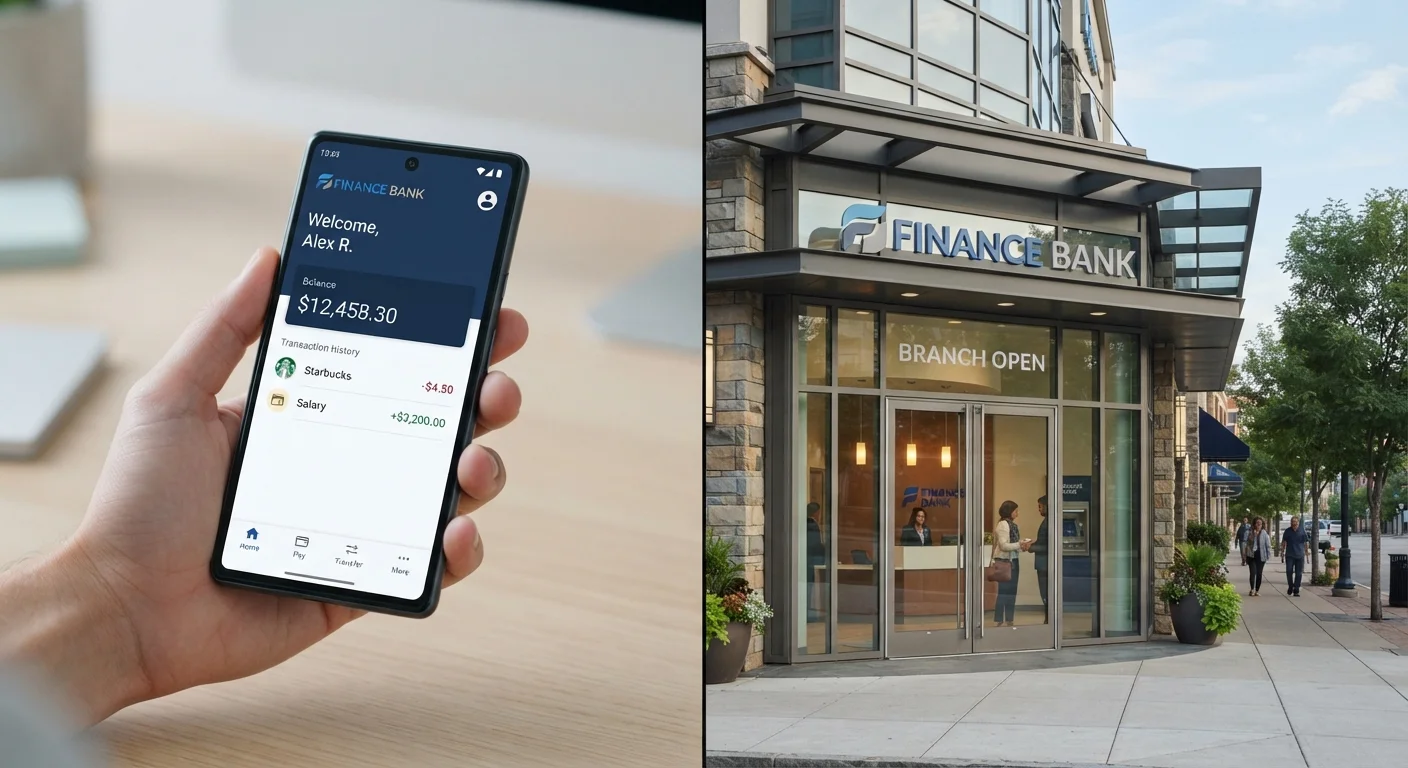 Online Banks vs. Brick-and-Mortar Banks: Weighing the Trade-offs