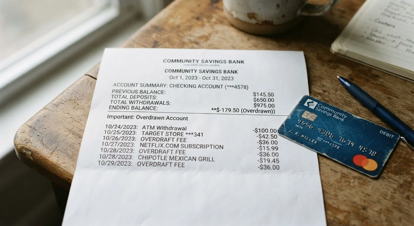 Overdraft Fees, Explained: How They Accumulate and When They're Avoidable