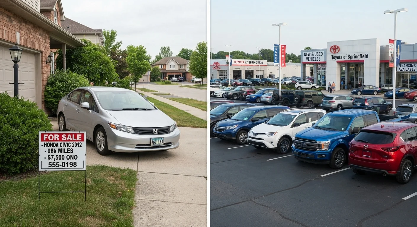 Private Seller vs. Dealership: The Real Differences When Buying a Used Car