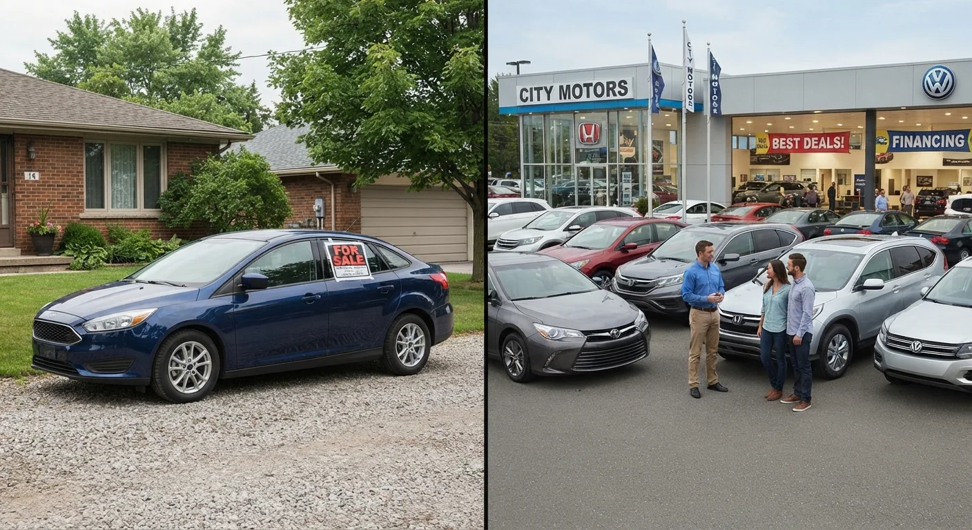 Private Seller vs. Dealership: Weighing Your Used Car Options