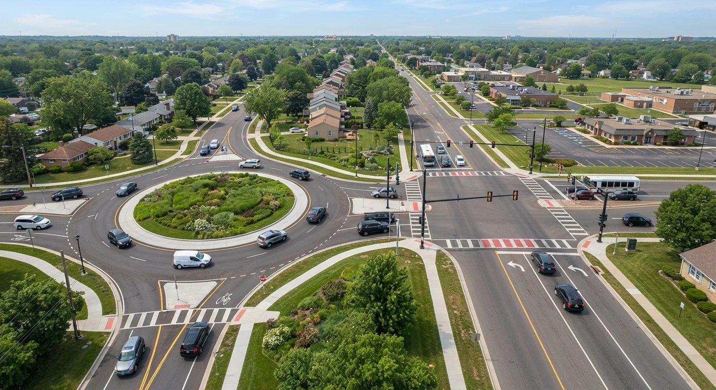 Roundabouts vs. Traditional Intersections: Which Is Safer?