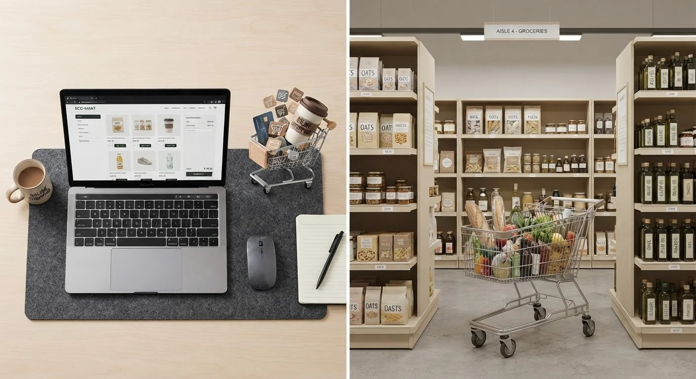 Shopping In-Store vs. Online: Where Each Format Has the Edge