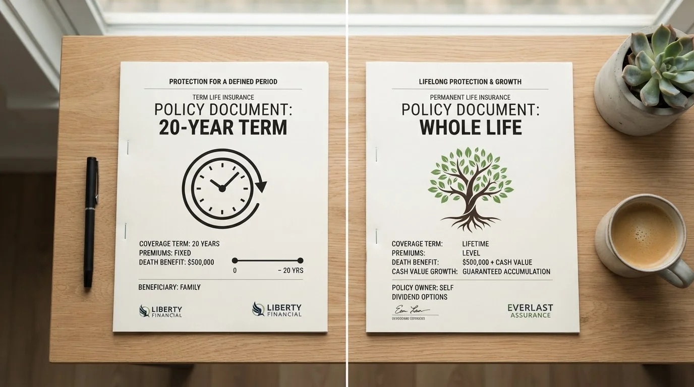 Term Life vs. Whole Life Insurance: A Coverage Comparison