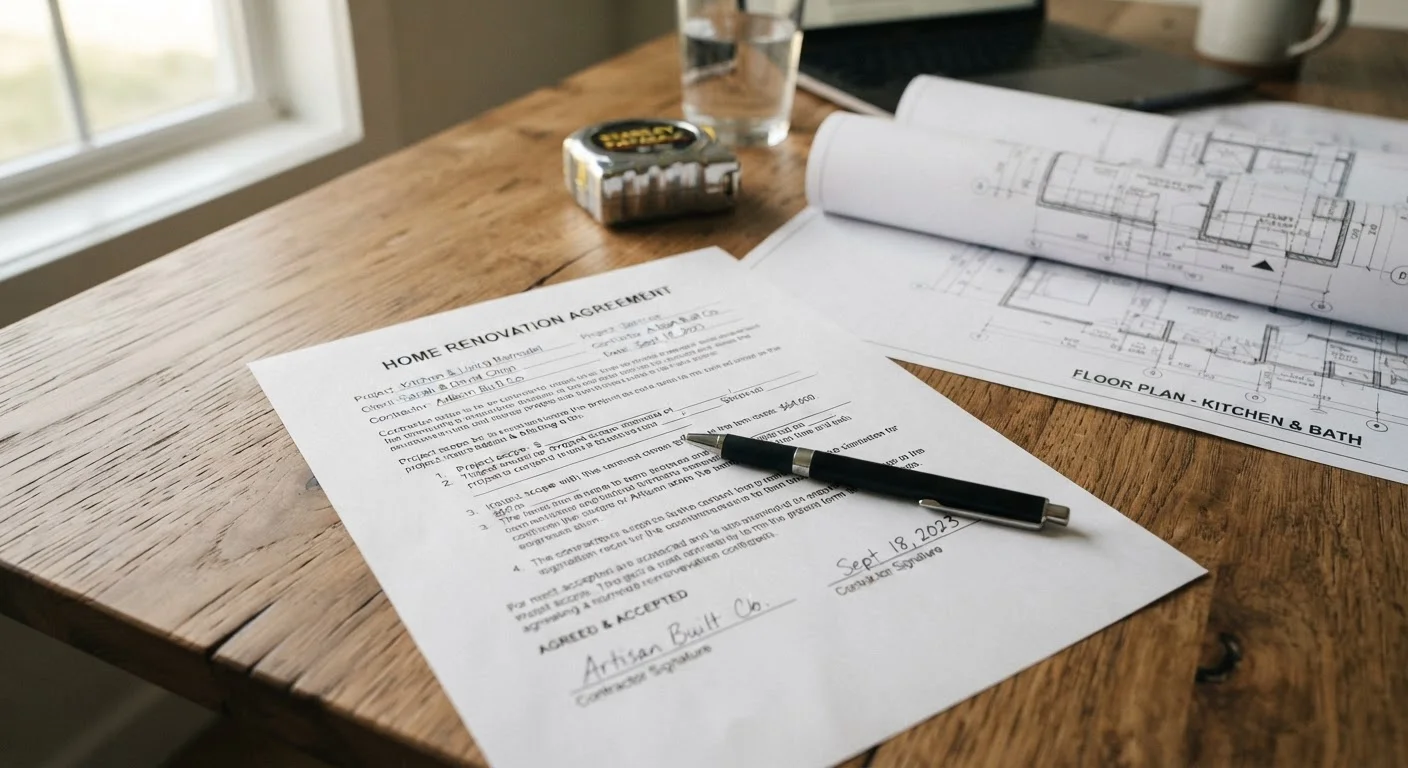 The Anatomy of a Home Renovation Contract: Terms Every Homeowner Should Understand