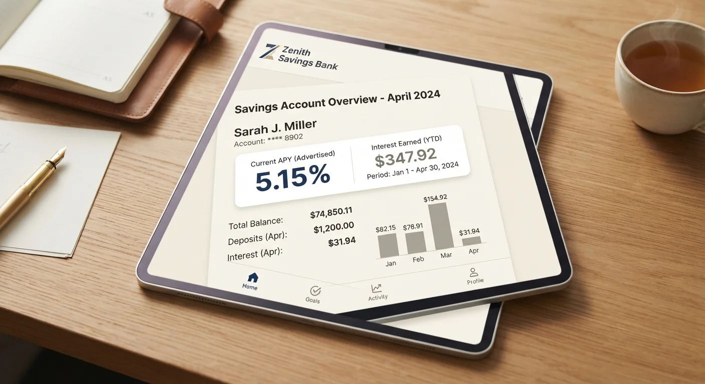 The Difference Between a Bank's Advertised APY and Your Actual Earnings
