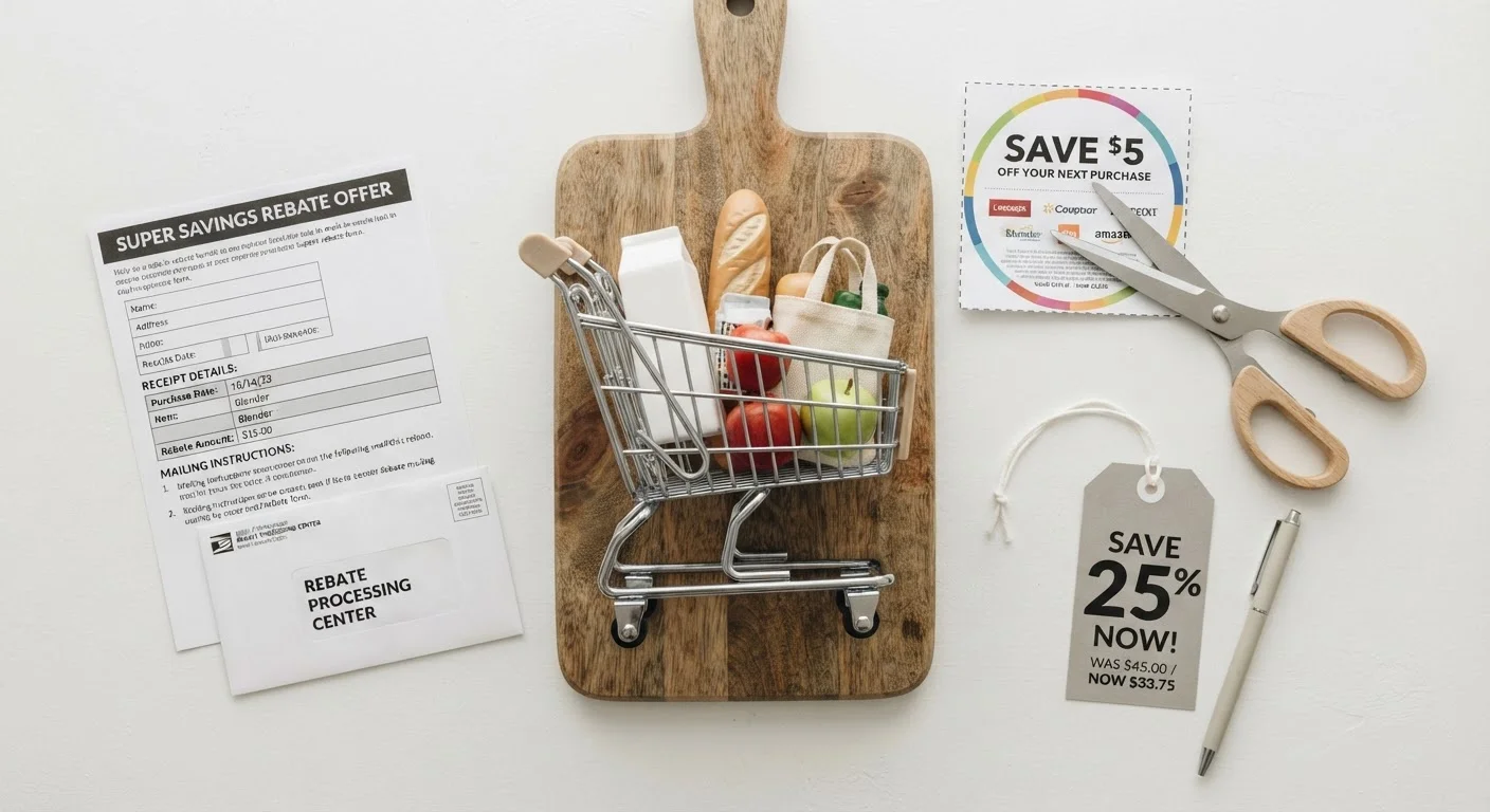 The Difference Between a Discount, a Rebate, and a Coupon