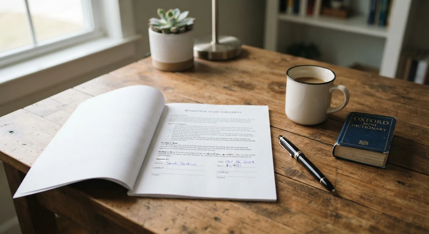 The Renter's Dictionary: Key Terms You'll Encounter