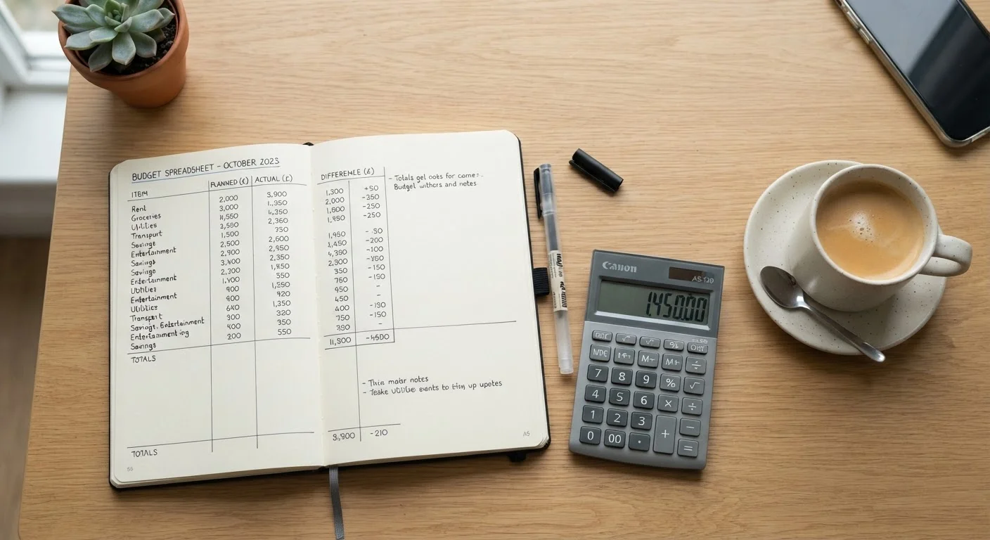 Understanding Budget Variance: When Planned and Actual Spending Diverge