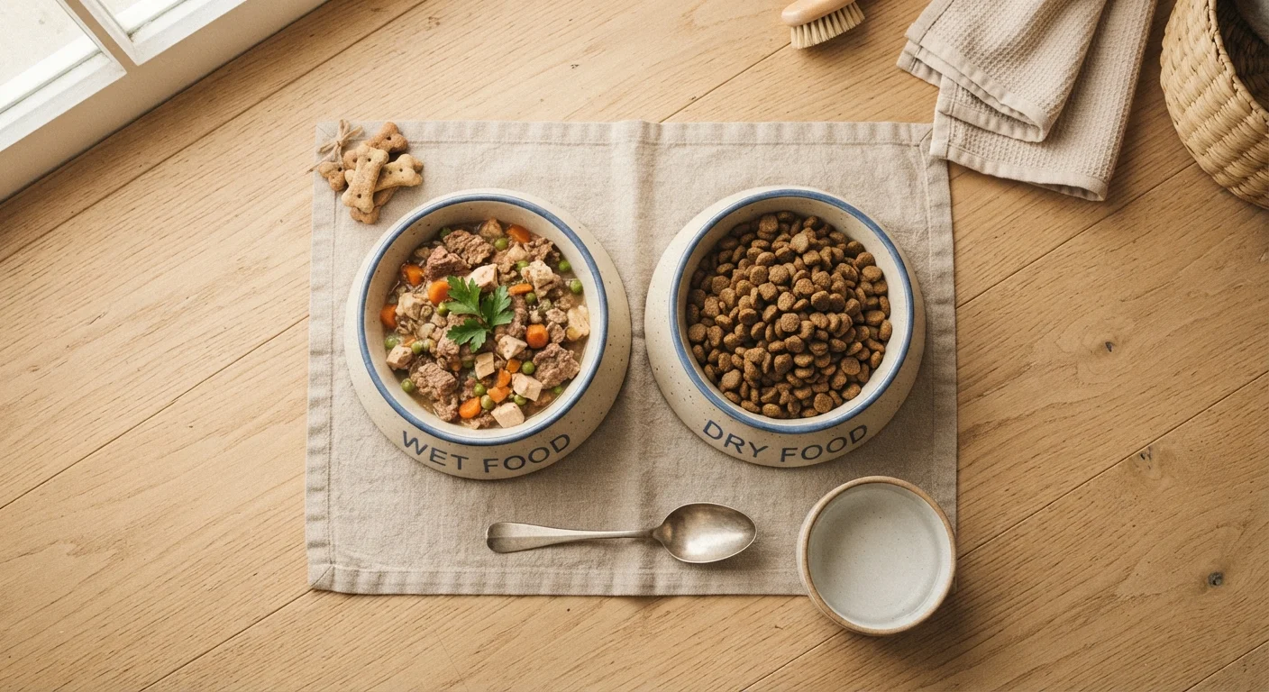 Wet Food vs. Dry Food: What the Difference Means for Your Pet