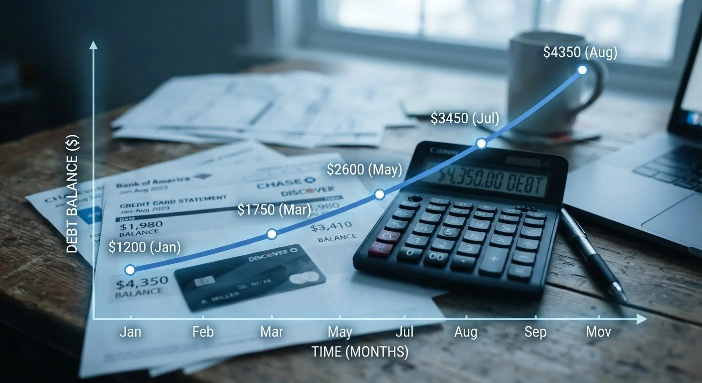 What Compound Interest Actually Does to Your Debt Over Time