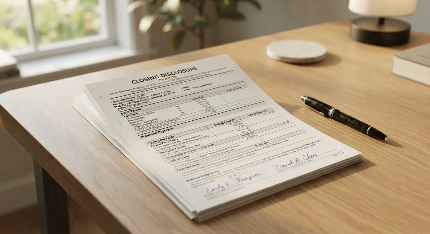 What Every Line of a Closing Disclosure Actually Means